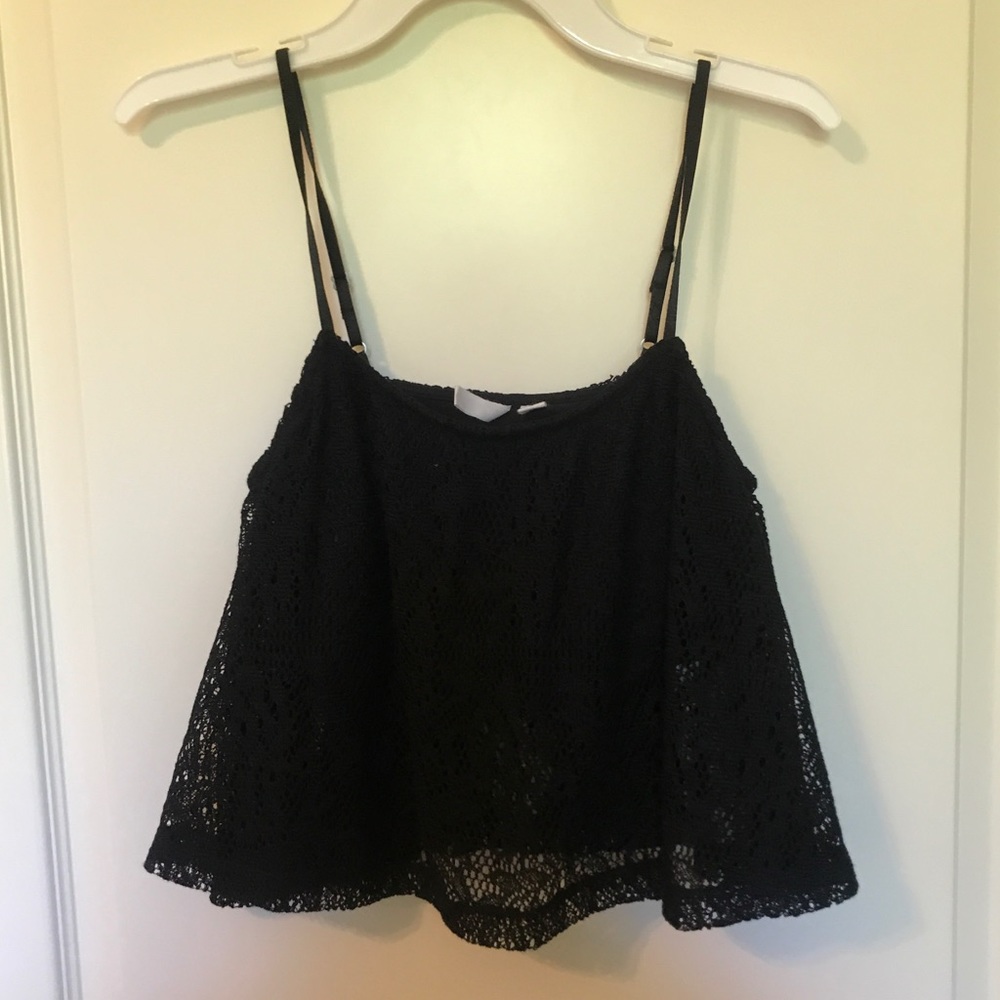 Black Crop Top